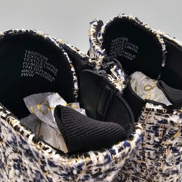 TORRID 9WW Boucle Wide Width Stevie Lace-Up Combat Boots NWT - Picture 4 of 12